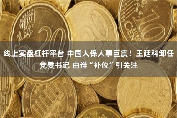 线上实盘杠杆平台 中国人保人事巨震！王廷科卸任党委书记 由谁“补位”引关注