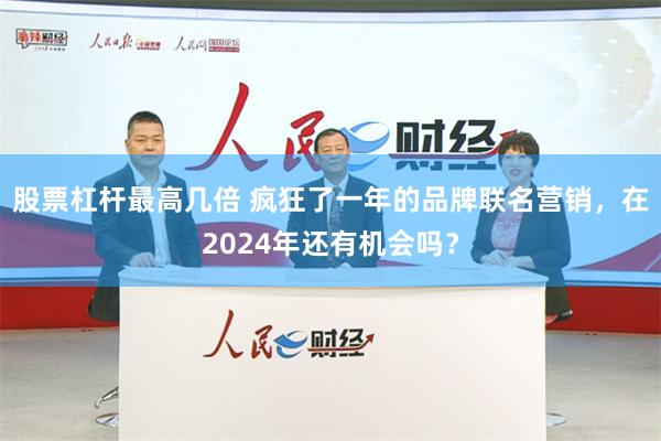 股票杠杆最高几倍 疯狂了一年的品牌联名营销，在2024年还有机会吗？