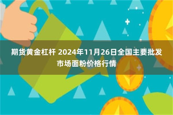 期货黄金杠杆 2024年11月26日全国主要批发市场面粉价格行情
