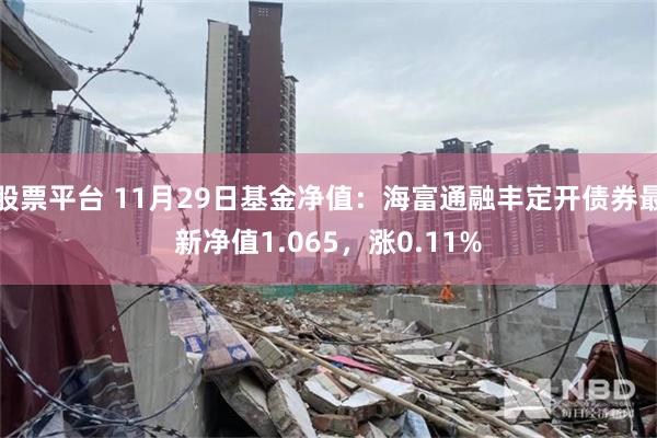 股票平台 11月29日基金净值：海富通融丰定开债券最新净值1.065，涨0.11%