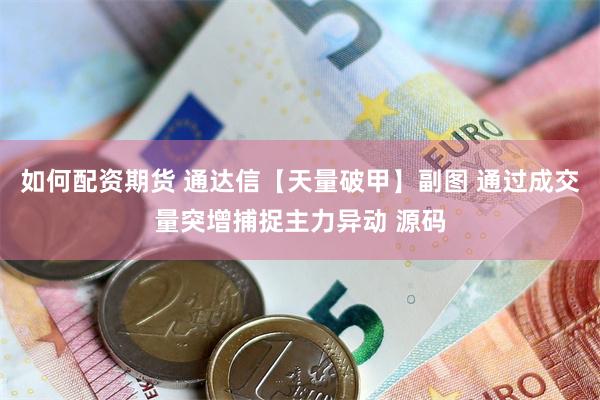 如何配资期货 通达信【天量破甲】副图 通过成交量突增捕捉主力异动 源码
